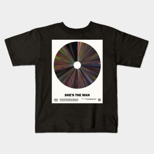 minimal_ She's the Man Movie Kids T-Shirt